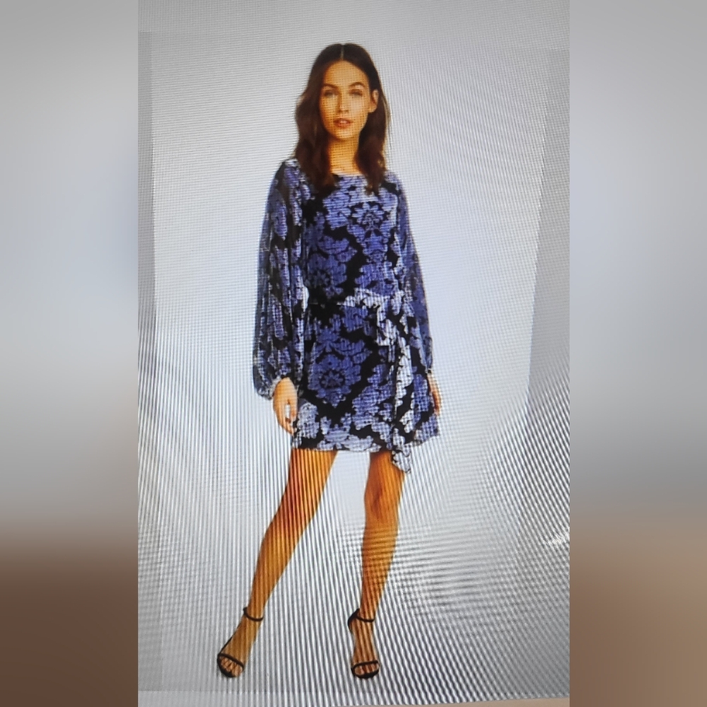 umi Kim Dresses | Yumi Kim Bellflower Dress Lapis Burn  Color: Blue Saize XXS